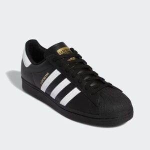 Adidas Superstar Men's Black Sneakers